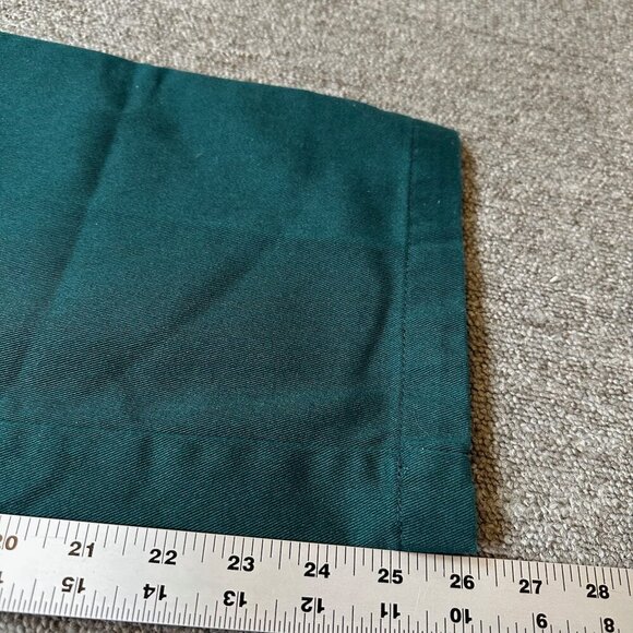 Dickies Classic Straight Leg Trouser Pants in Dark Emerald Green Size Womens 6 - Picture 4 of 5